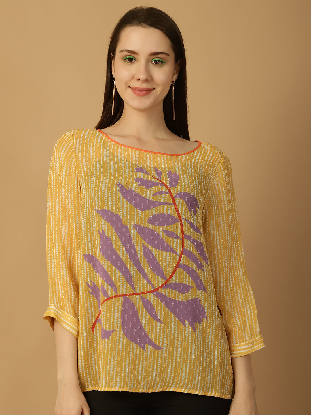 Floral Printed Casual Top