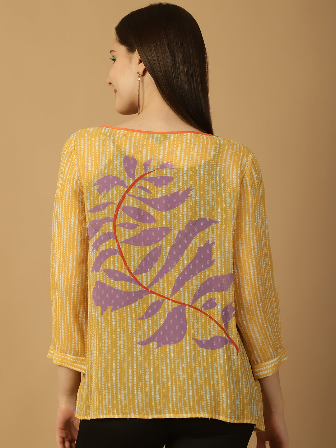 Floral Printed Casual Top