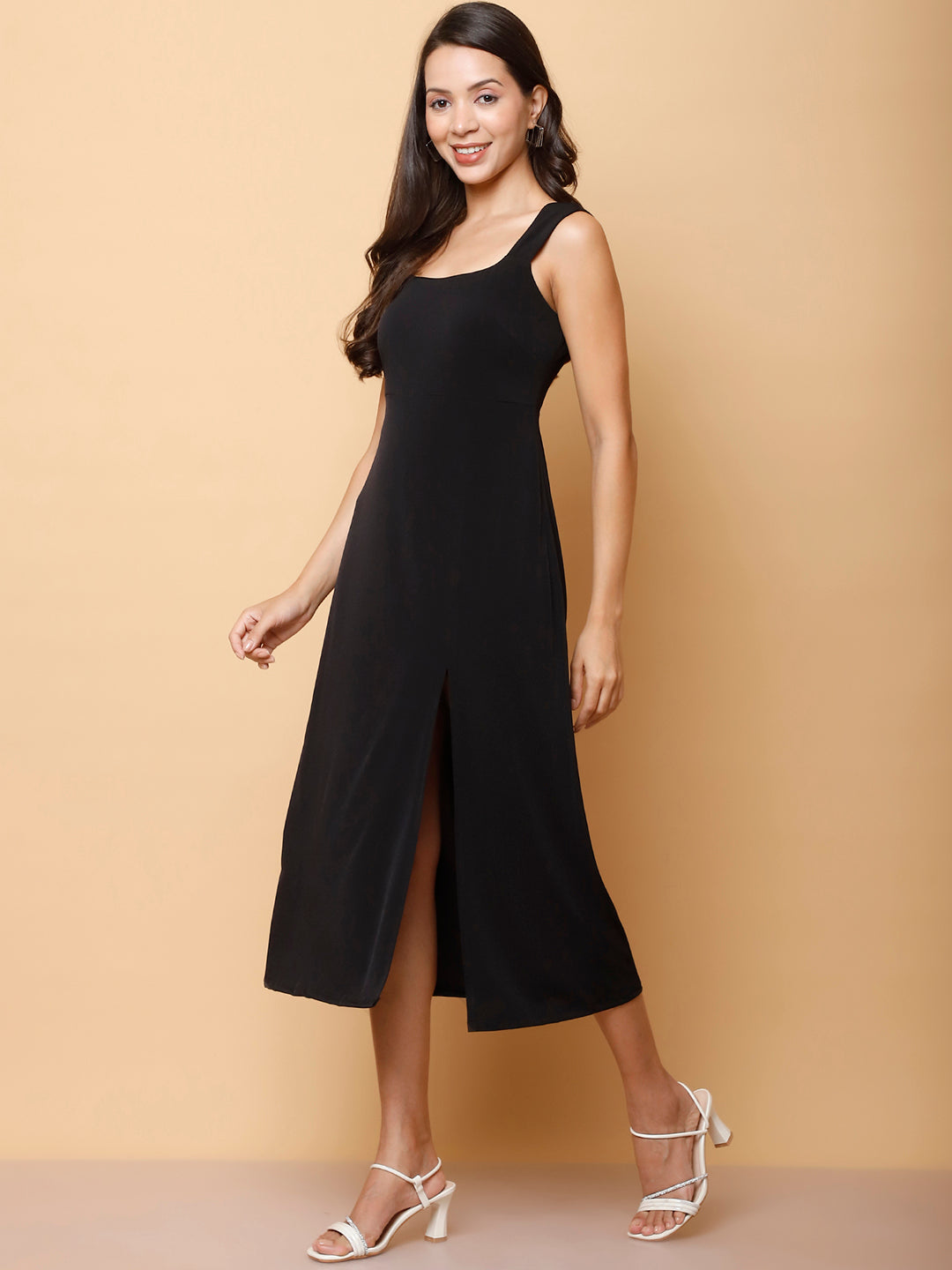 A-Line Slit Dress
