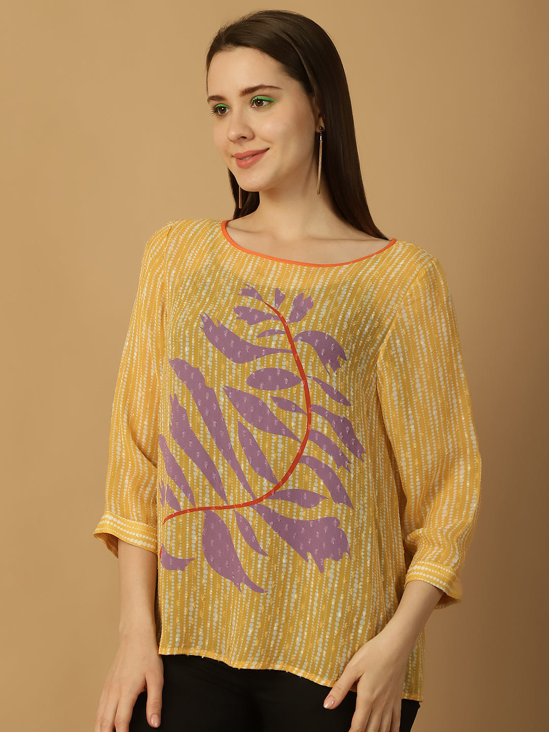 Floral Printed Casual Top