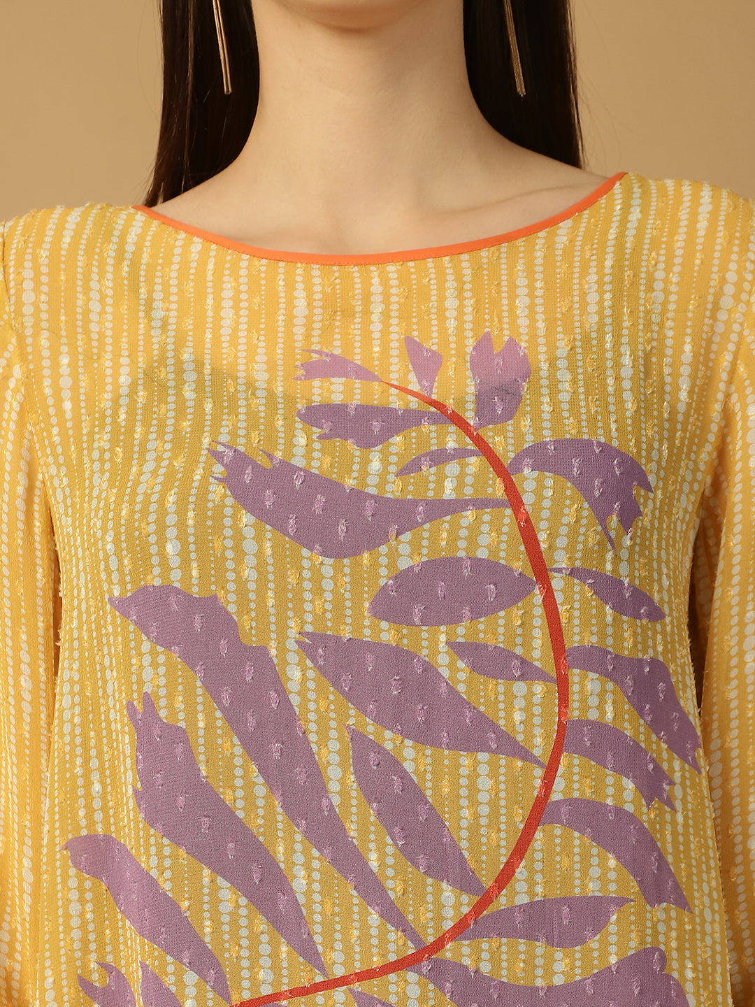 Floral Printed Casual Top