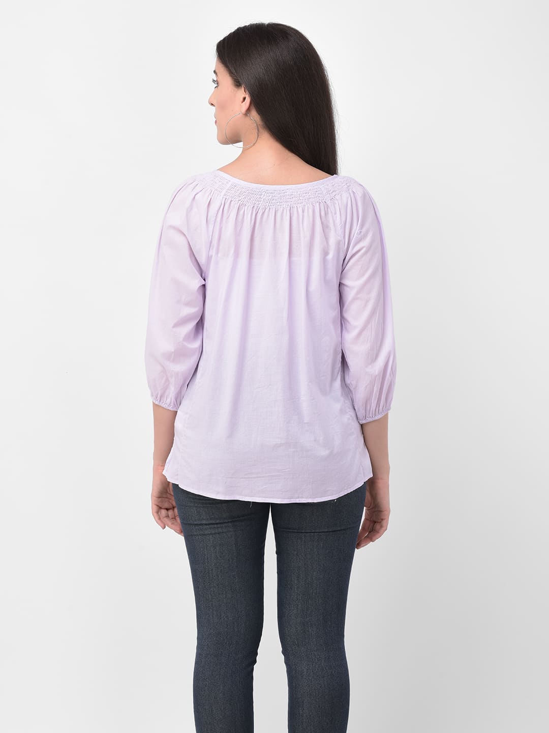 Round Neck Cotton Top