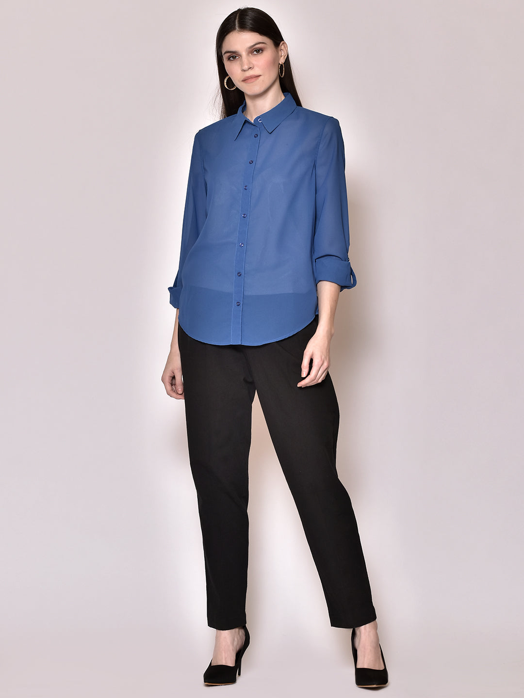 Women Solid formal Shirt