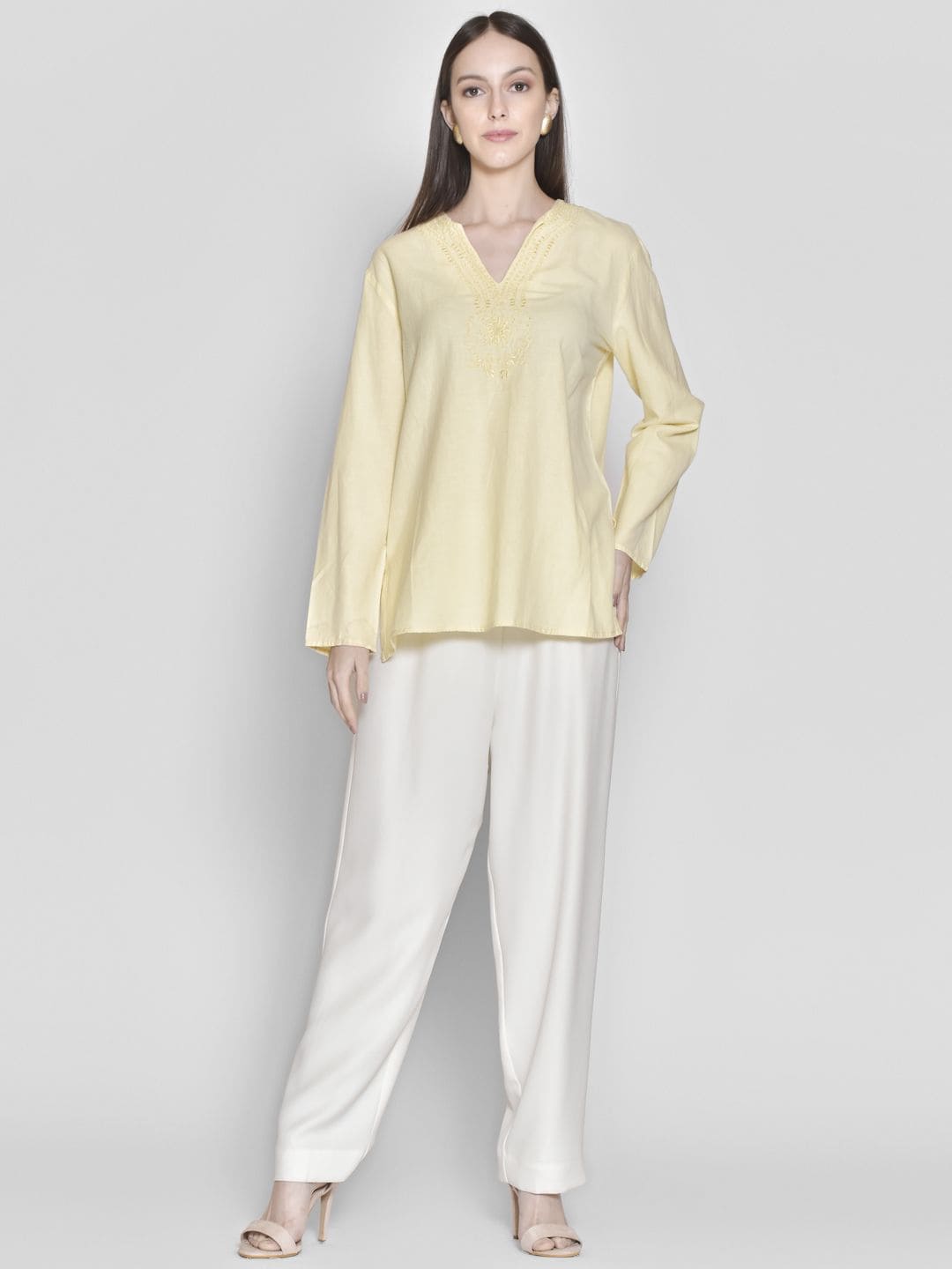 Embellished Full Sleeves Top