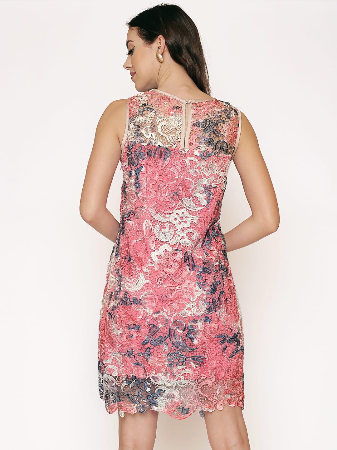 Pink Lace Dress