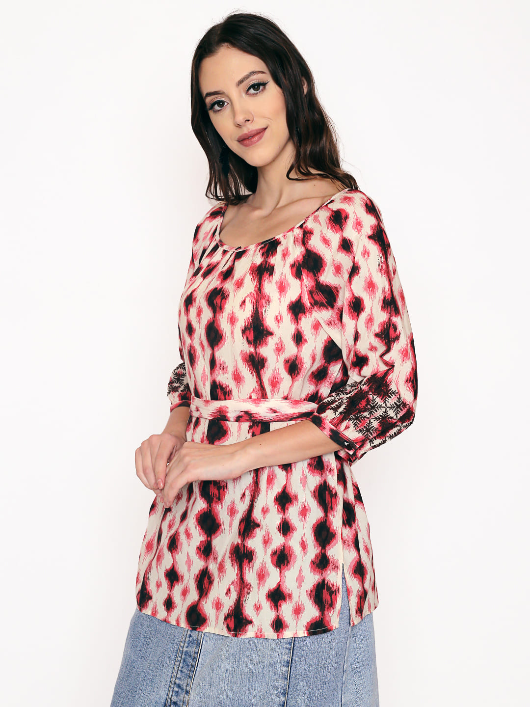 Abstract Print Top