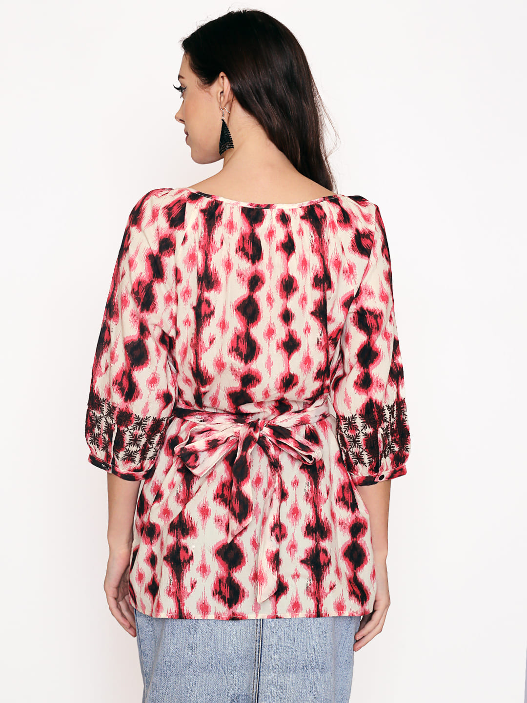 Abstract Print Top