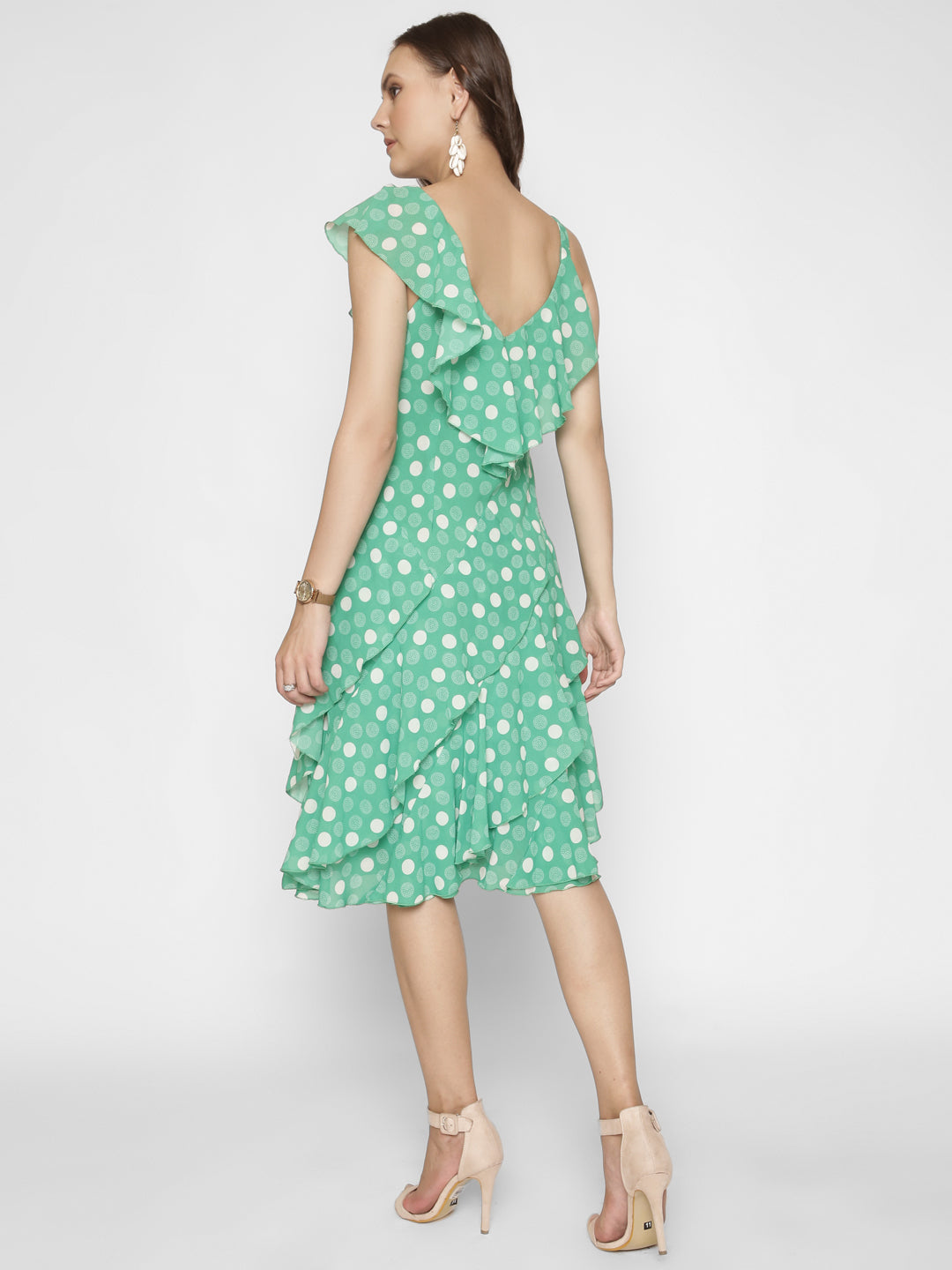 Polka Dot Midi Dress
