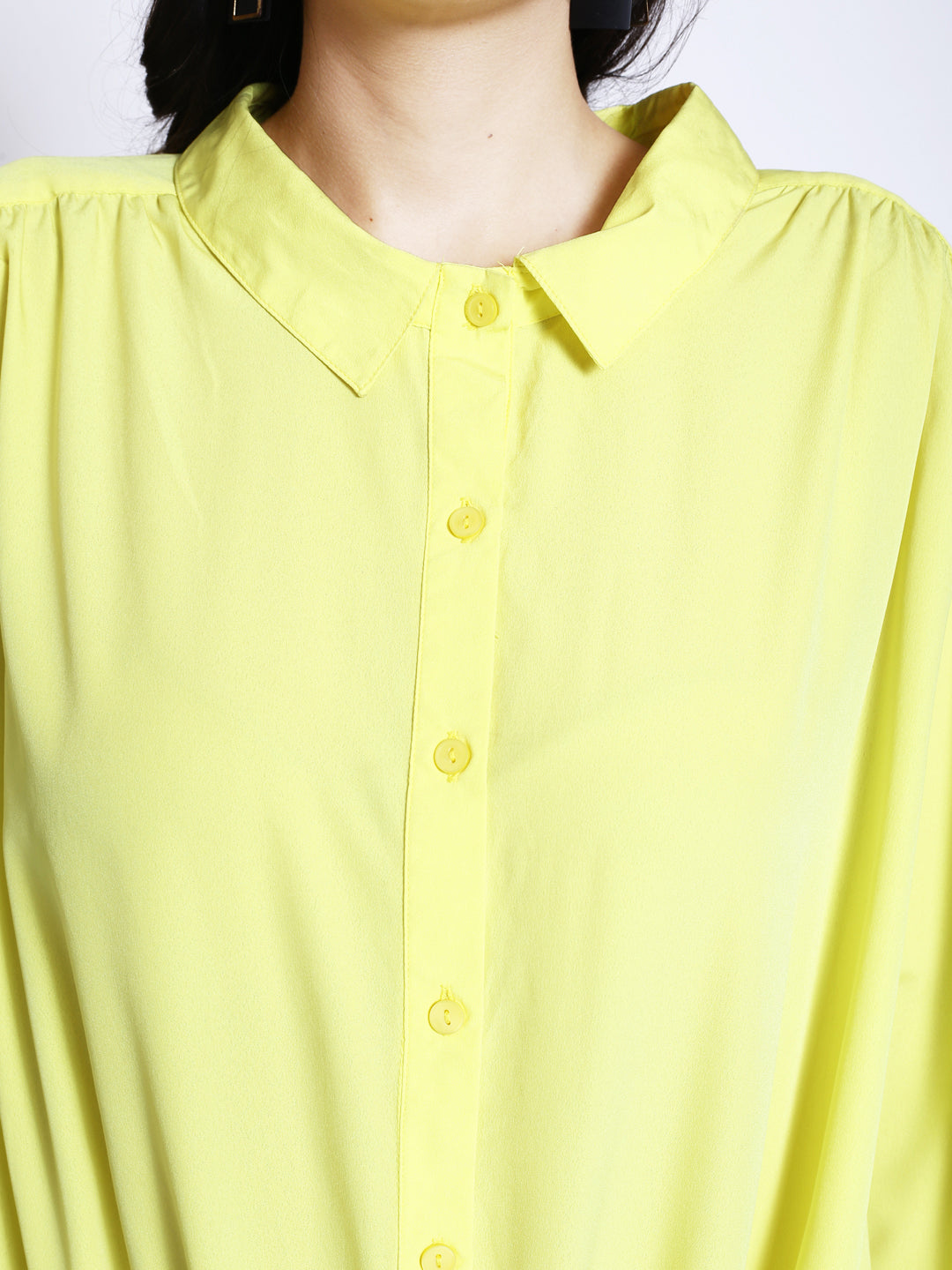 Opaque Casual Shirt