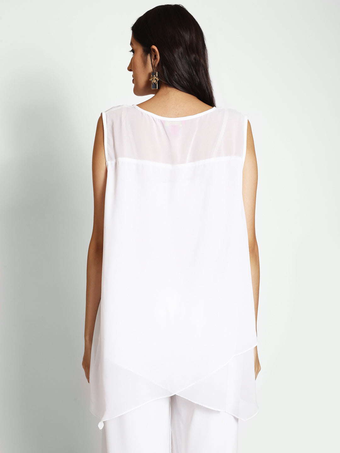Round Neck A-Line Top