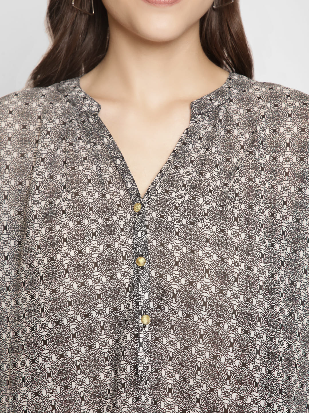 Symmetrical Print Top
