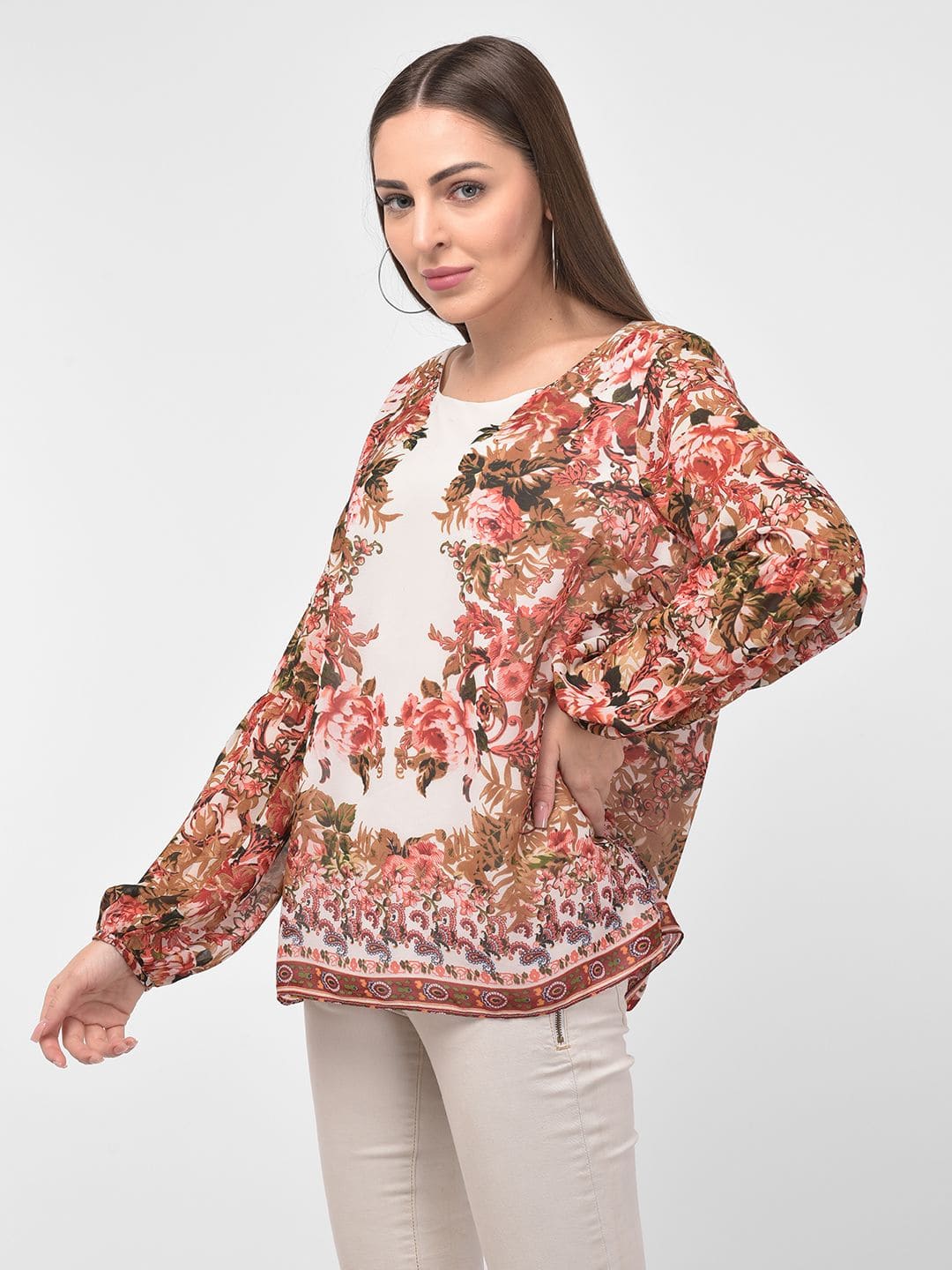 Floral Printed Top