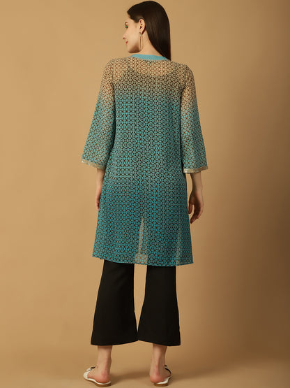 Sequined  Open Front Shrug