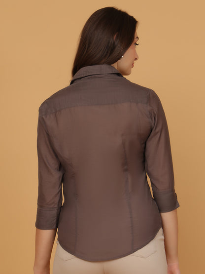Women's brown Shirt