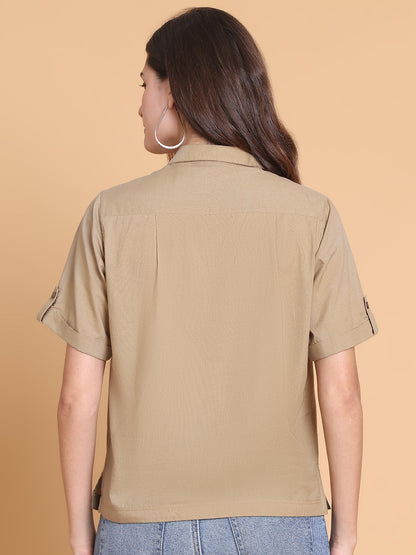 Women's Khaki Shirt