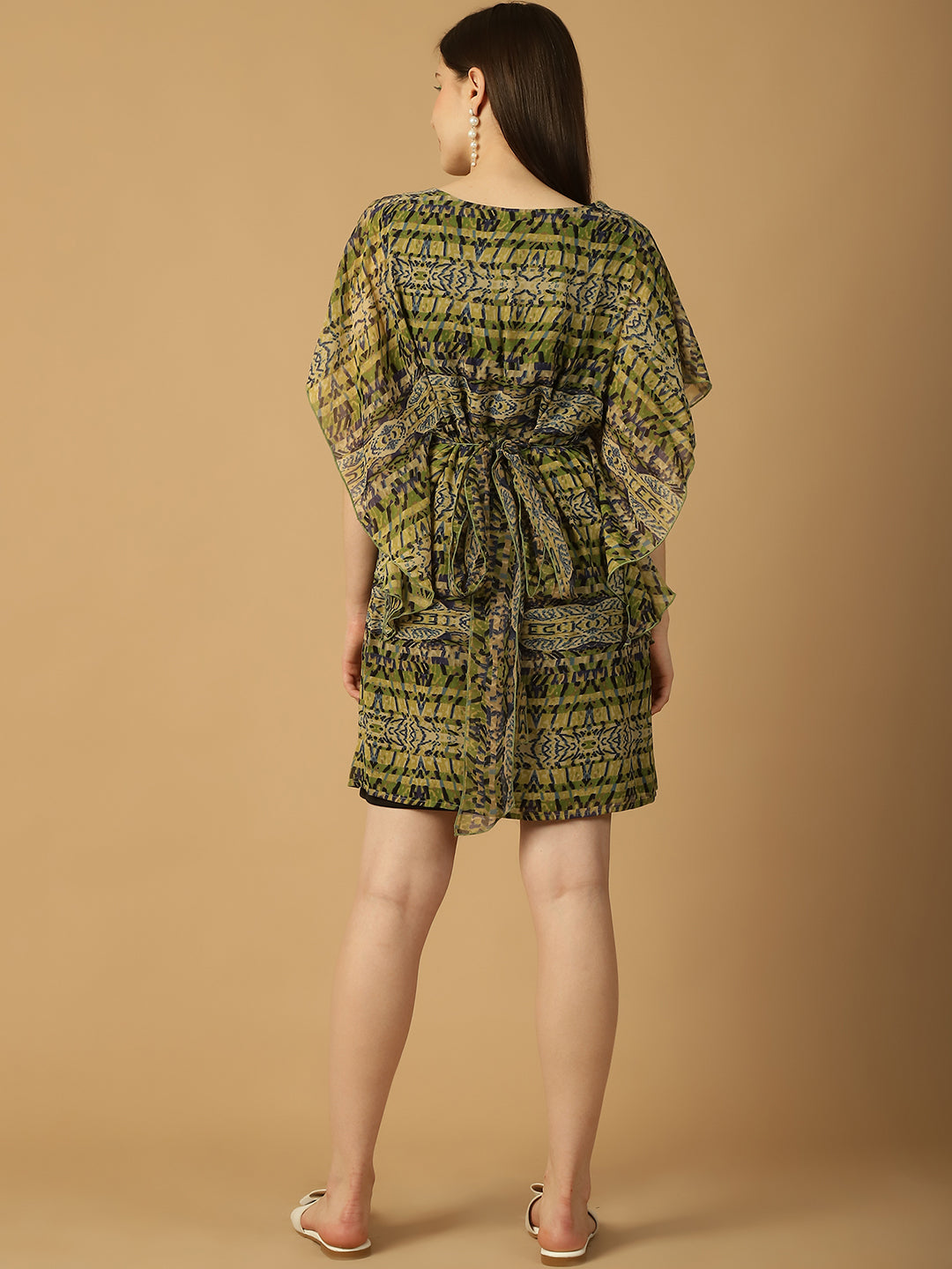 Kaftan Mini Dress