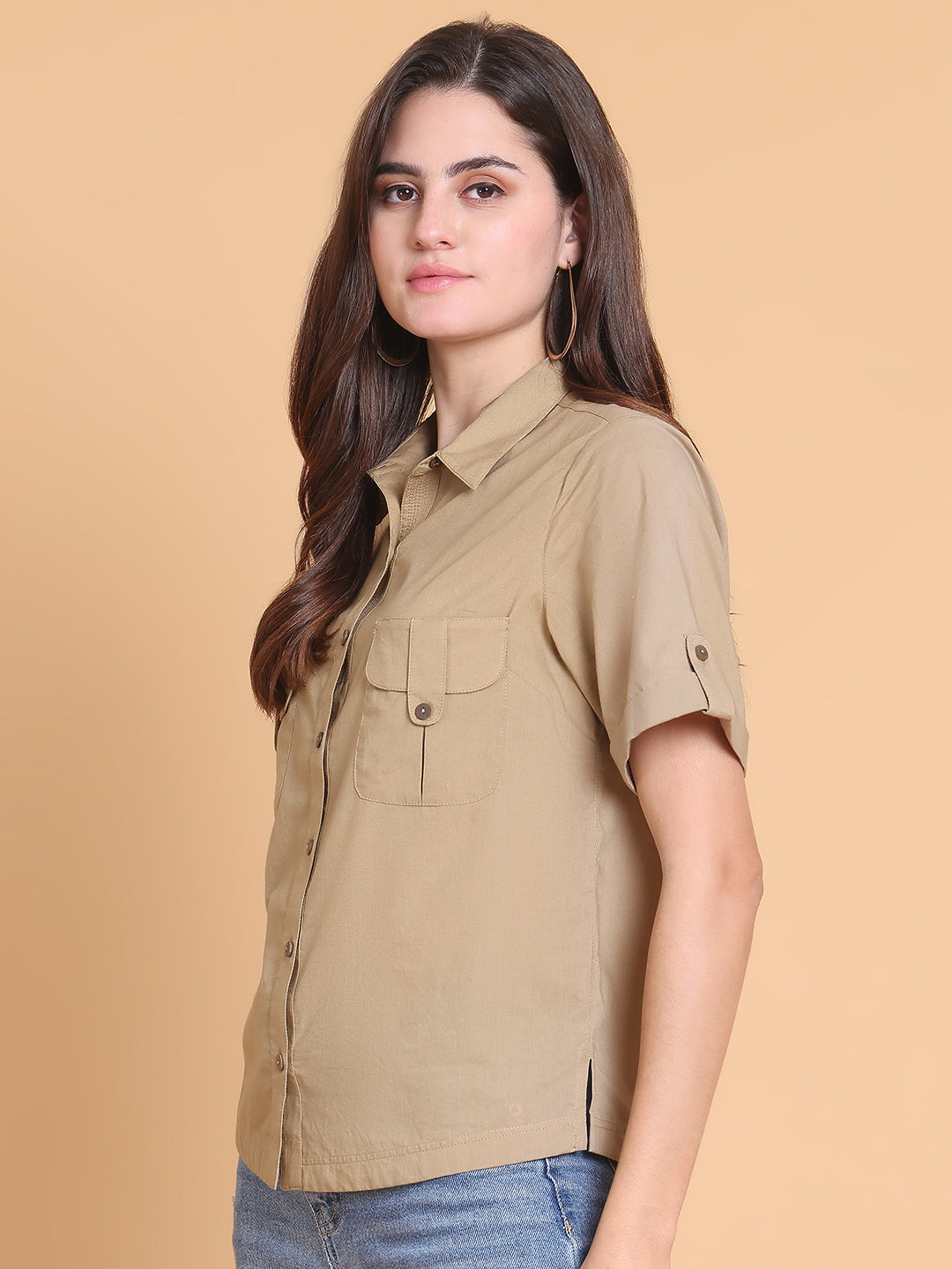 Women's Khaki Shirt