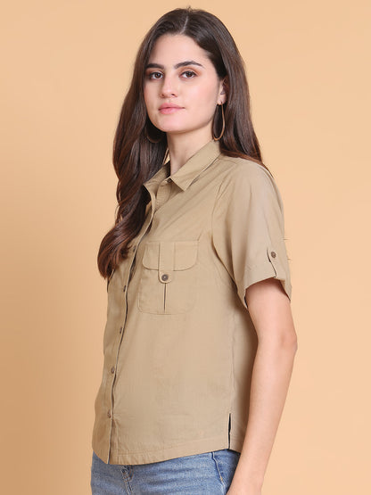 Women's Khaki Shirt