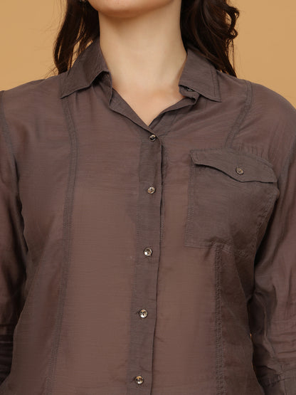 Women's brown Shirt