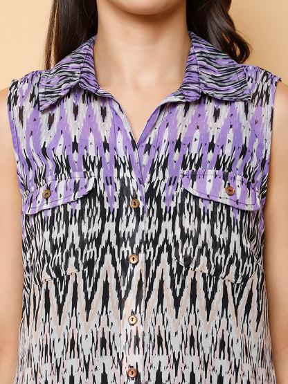 Women Oversized Fit Casual Shirt