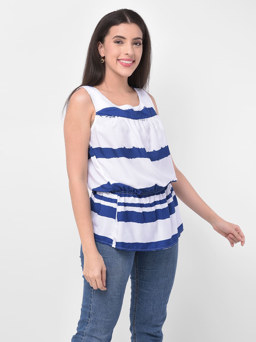 Women Striped Styled Top