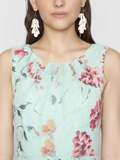 Floral Printed  Maxi Dress