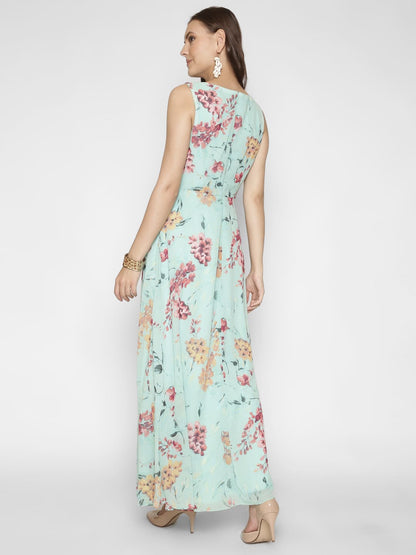 Floral Printed  Maxi Dress