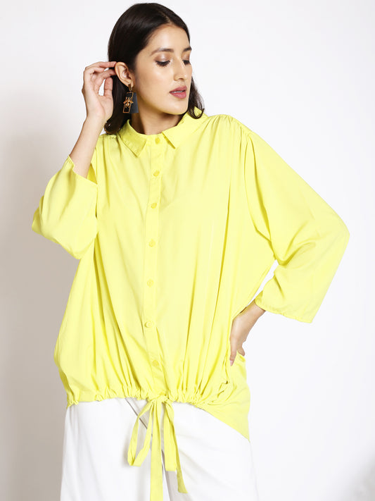 Opaque Casual Shirt