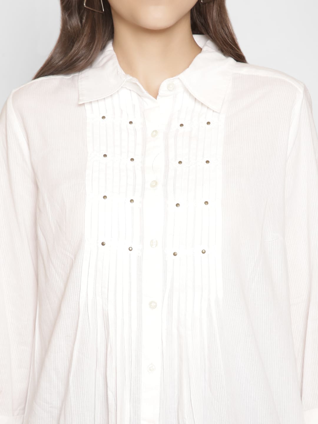 Striped Print Classic Shirt