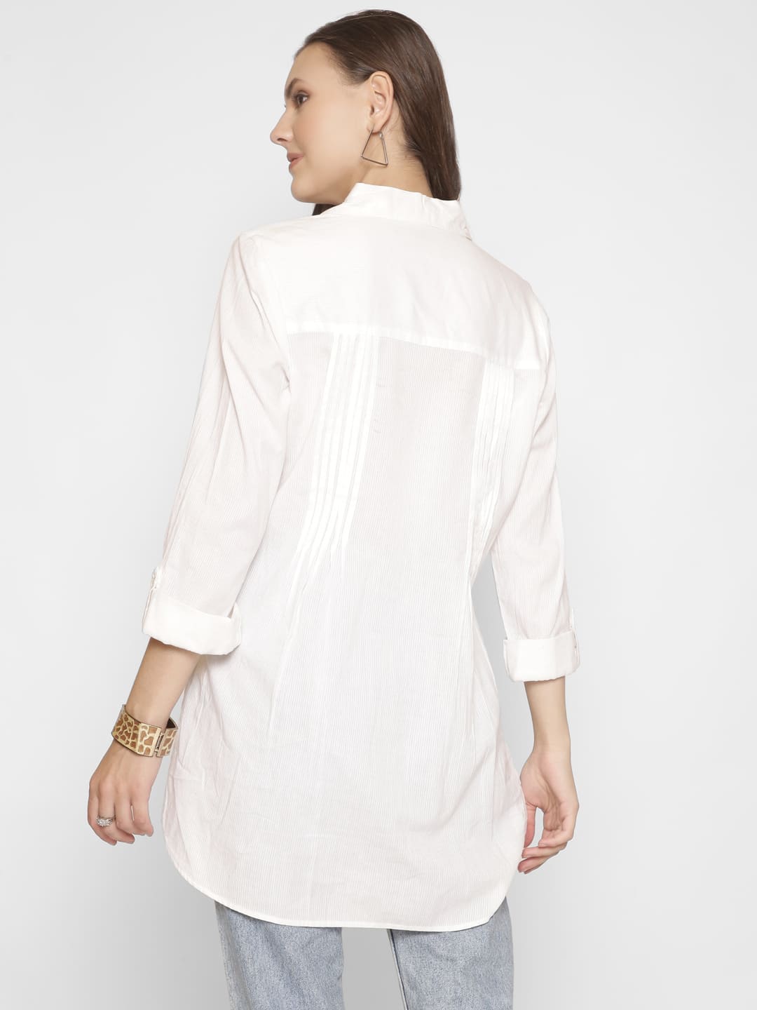 Striped Print Classic Shirt