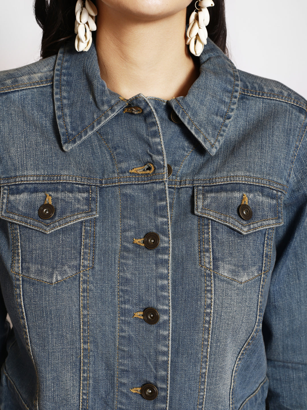 Crop Denim Jacket