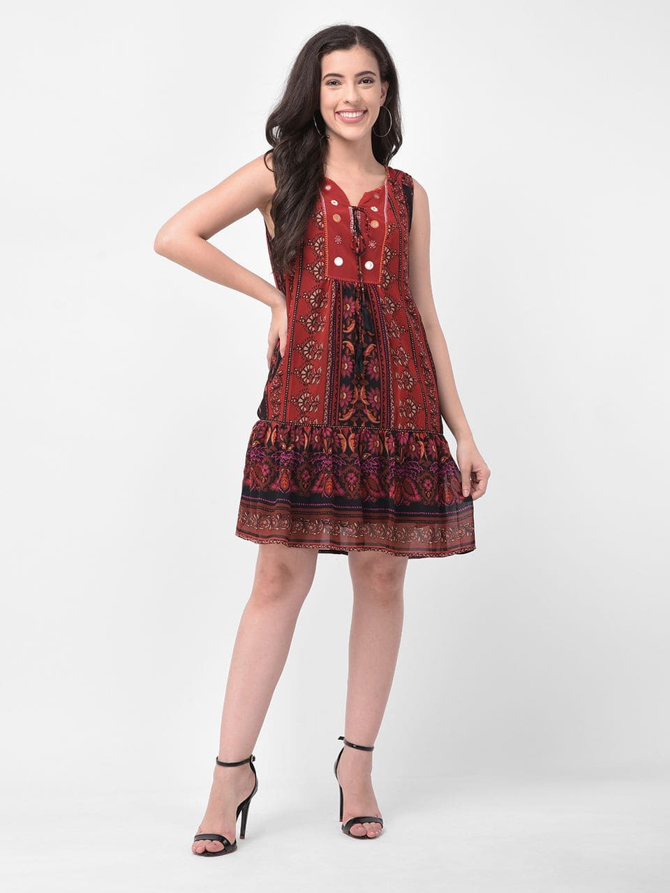 Indian Printed Dress