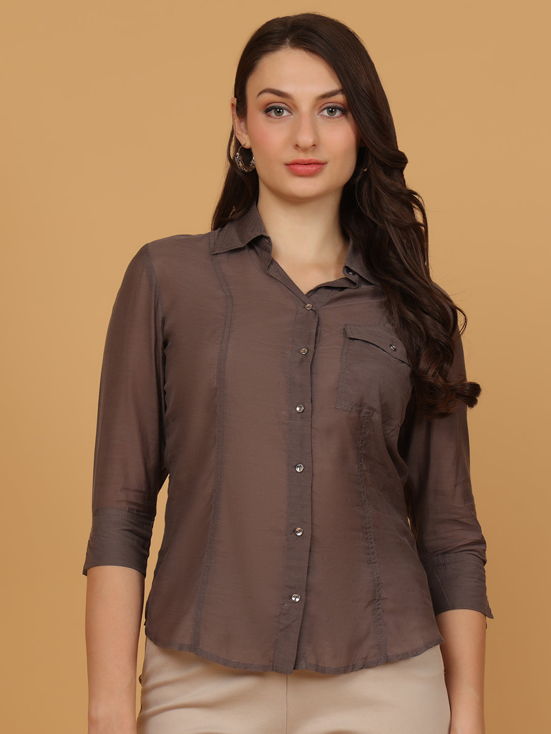 Women's brown Shirt